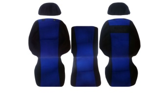 Чехлы сидений HD-120, Porter 2 F5555OEM (Цвет - красный,синий)
